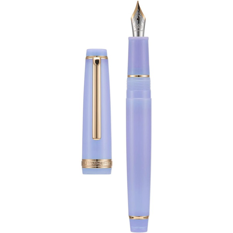 Jinhao - Pluma estilográfica acrílica 82, punta extrafina de iridio