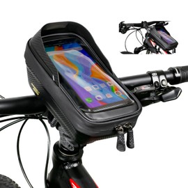 GORIX Top Tube Bag Stem Bag 2way Waterproof Large Capacity Road Mountain Bike Frame Bag (active X21)