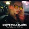 LVIOE Night Driving Glasses Fit Over Glasses Polarized Anti-Glare for