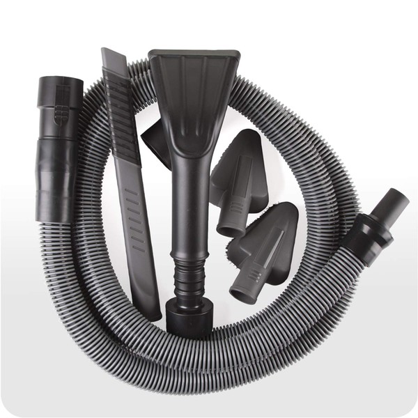 WORKSHOP Wet/Dry Vacs Vacuum Accessories WS12552A 1-1/4-Inch Premium Auto Cleaning Kit for Wet/Dry Shop Vacuum, Black