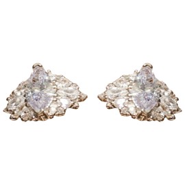 Clip On Earbuds Jewelry | Clip On Earphone Bow-Shaped Rhinestone | Exquisite Open-Ear Earphone Decoration Jewelry for School Outdoor Business Trip