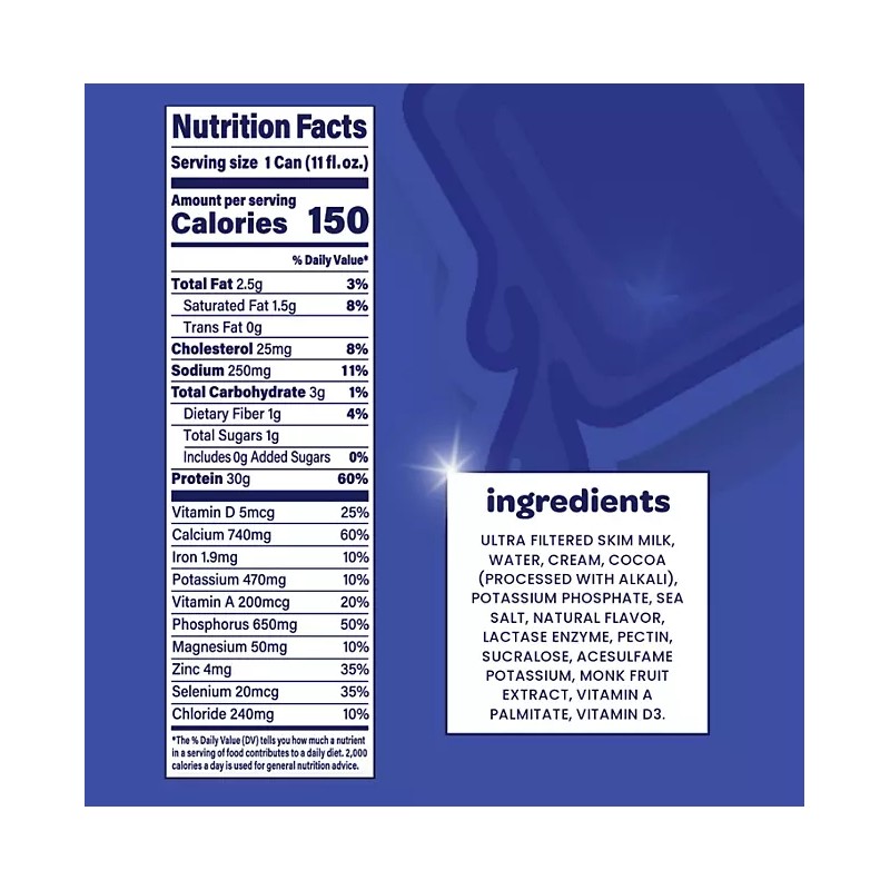 Nurri 30g Chocolate Ultra-Filtered Milkshake 11 fl. oz., 12 pk.