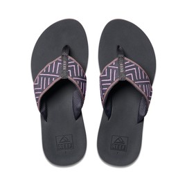 Reef Women's Spring Woven Flip-Flop, Shadow, 9