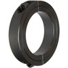 Climax Metal 2C-093 Steel Two-Piece Clamping Collar, Black Oxide Plating,