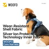 WOOFO Core Dog Harness with Handle and Pocket, Sliver ion