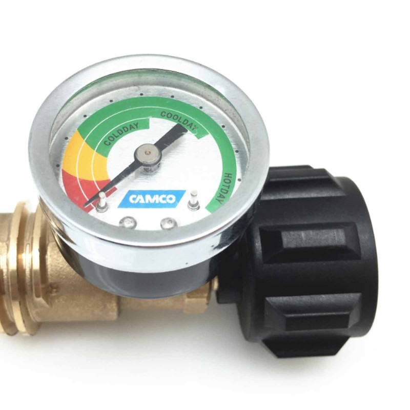 Propane Tank Gauge Adapter Level Indicator Universal Brass Fittings Convert