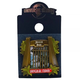 Universal Studios Jurassic Park T-Rex Gate Slider Pin