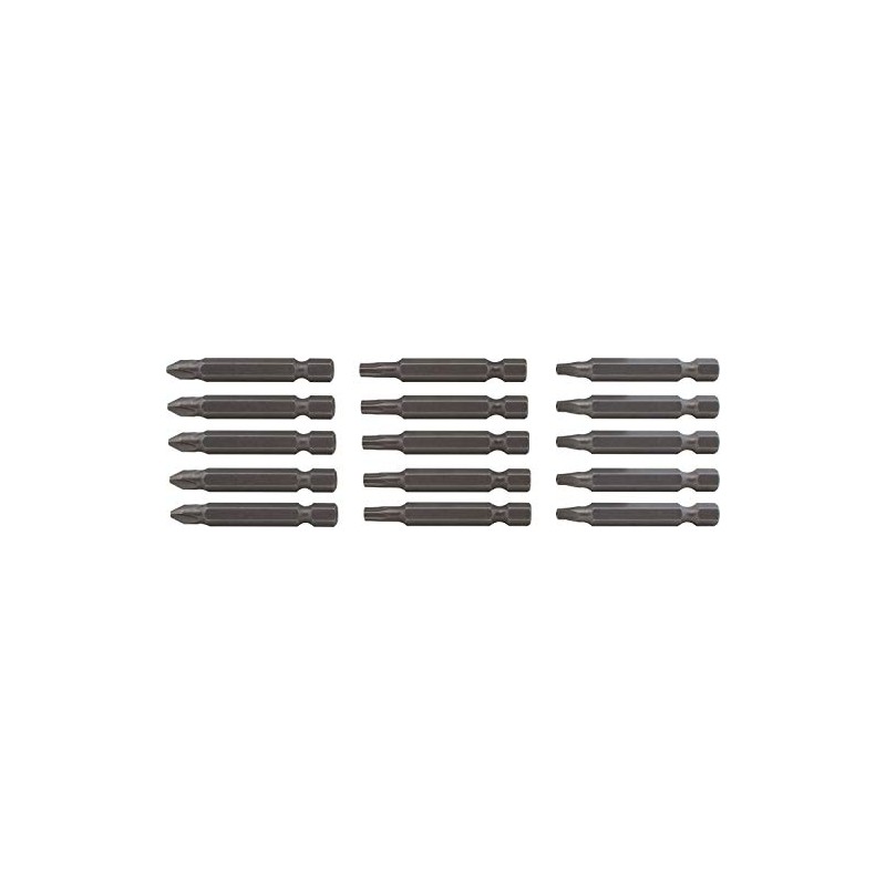 CRAFTSMAN 2-in Phillips, Square/Robertson Torx Screwdriving Drill Bit Set (15