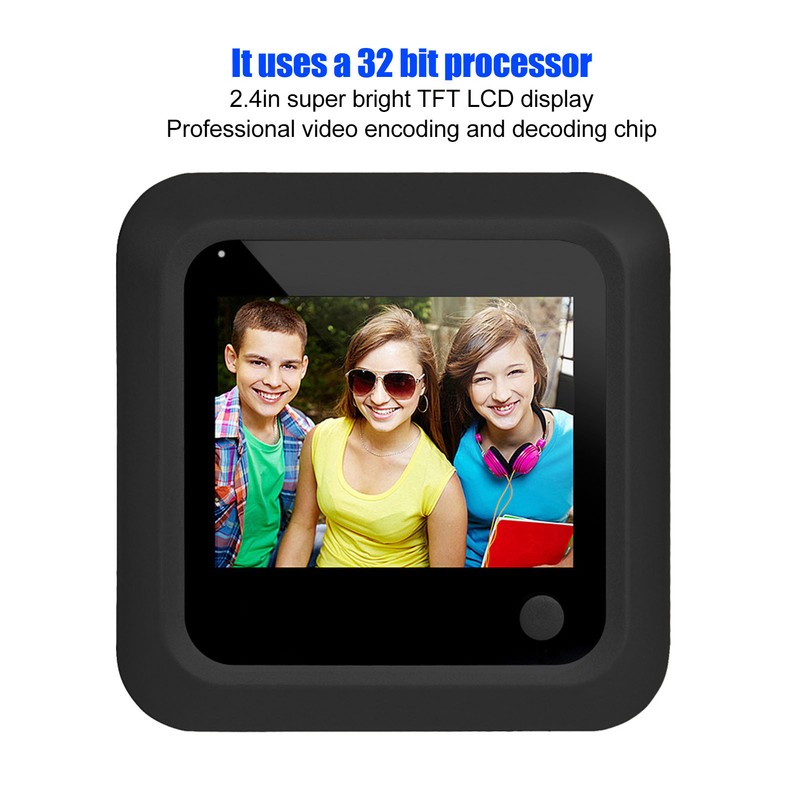 Home Video Doorbell 145 Degree Wide Angle 2.4in Digital LCD