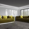 Pushglossy 8 Pcs 47.24″(Total 31.5 Ft) Ceiling Crown Molding with