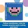 Learning Resources STEM Explorer Pixel Art Challenge Kit for Kids