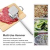 Meat Tenderizer, Meat Mallet, Tenderizer Tool Tenderizer Mallet Hammer Pounder