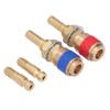 Welding Quick Connector Water Cooled Gas Adapter M8 Brass Fitting