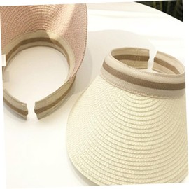 Baluue Adjustable Outdoor Sun Protection Hat Lightweight Casual Beach Cap for Hiking Boating Gardening Beige