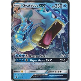 Pokémon Gyarados GX Trading Card - SM212 - SM Black Star Promo - Hidden Fates - Pack of 1
