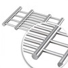 com-four® 2 x high-quality trivet made of stainless steel –