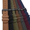 WOCCI Quick Release Leather Watch Strap, 18 mm, 19 mm,