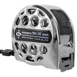 25FT Stainless Steel Measuring Tape, Double-Sided Scale Tape Measure, Portable Retractable Measure Ruler for Household Agricultural Industrial Woodworking, Men Gifts:_25FT / 7.5M【Manual version】