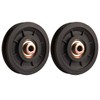 LFJ 90mm/3.5" Nylon Bearing Pulley Wheel Replacement for Gym Equipment