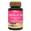 BioFolic-400 Ácido Fólico 60 Tabletas de 180mg