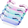 Belicia 4 Pieces Handle Nail Brush Nail Hand Scrubbing Cleaning
