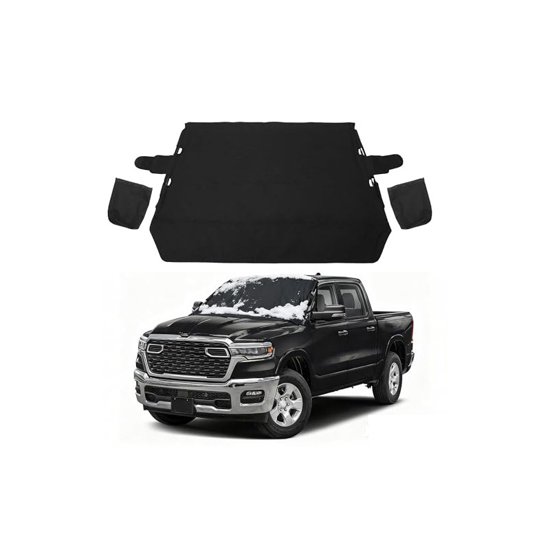 Windshield Cover for Ice and Snow Front Fit for Trucks