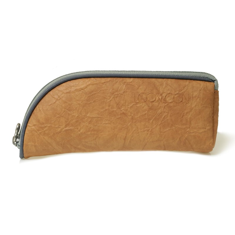 LOONLOON 565 Paper Pencil Case, Brown, Modern