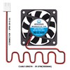 WINSINN 60 mm 12 V Fan, Dual Ball Bearing, 5000
