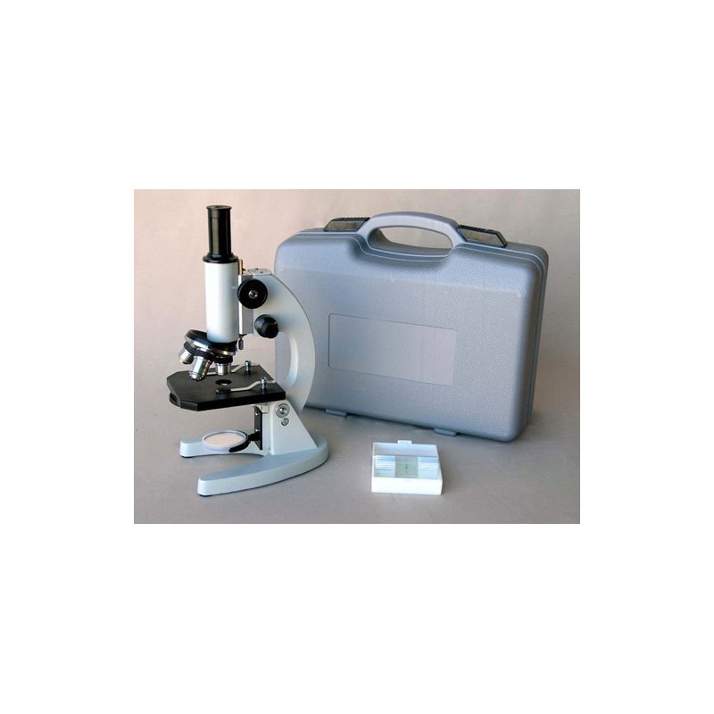 AmScope M60A-PS25 Monocular Student Compound Microscope 40X - 640X +