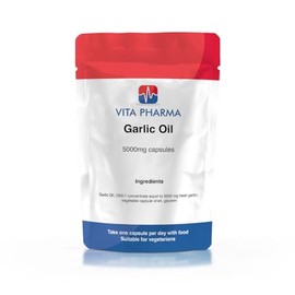 VITA PHARMA Garlic Oil 5000mg 30 Capsules