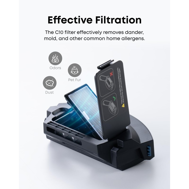 eufy Robot Vacuum Replacement Kit Compatible C10