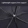CarsMinders Windproof Travel Umbrella with 16 Sturdy Ribs,Compact and Foldable,One-Touch