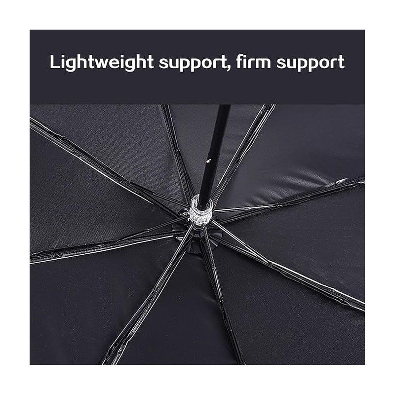 CarsMinders Windproof Travel Umbrella with 16 Sturdy Ribs,Compact and Foldable,One-Touch