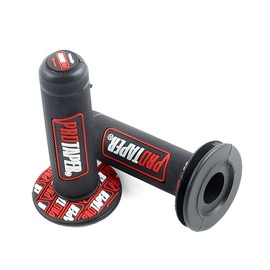 CGEAMDY 2 Pieces Motorcycle Rubber Handlebar, Universal Handlebar Motocross Grip Handlebar, Gel Grip for Motorcycle Handlebars, Gel Motorcycle Grips Rubber Universal, Motocross Grip Rubber Handlebar