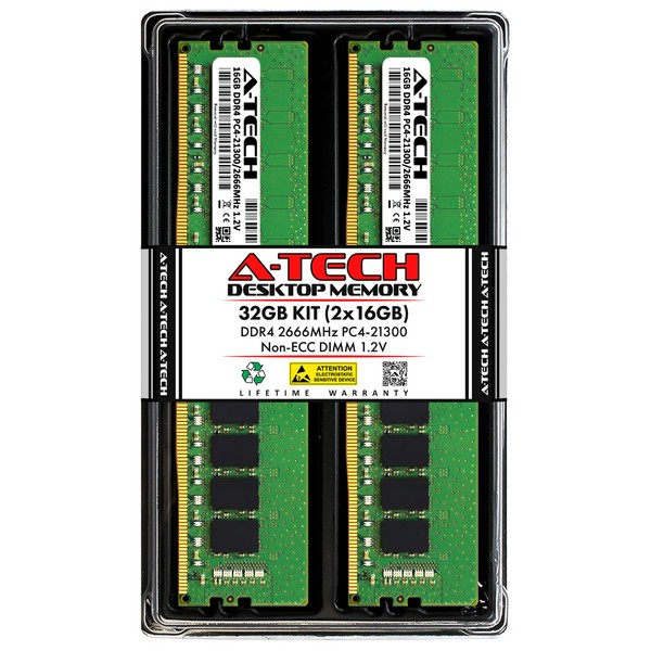 A-Tech 32GB Kit (2x16GB) RAM for HP ProDesk 405 G4