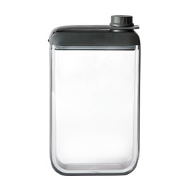 Rabbit Leak-Free Discreet Flask, Compact and Portable, Black Stainless Steel, 3.25" x 1.2" x 6" Dimensions, Perfect for Travel and Outdoor Use