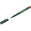 Faber-Castell Fibre Pen, Fine-Pen 1511, 0.4 mm, red, 10 Stifte