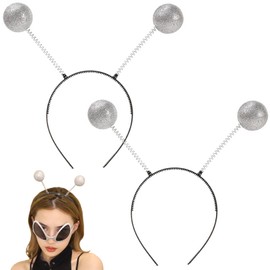 Maatsu Antentacle Headband Alien Alien Headband Headband Cosplay Halloween Party (2 Pieces)