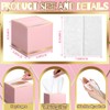 Fourluoo 12 Pack Facial Tissues Cube Boxes Face Box 600
