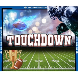 Football Party Backdrop Touchdown Football Field Photography Background 10x8ft Rugby Sports Theme Boys Men Birthday Party Photo Backdrops Baby Shower Kids Adult Portrait Banner Booth Props