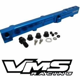 VMS RACING BLUE FUEL RAIL FOR HONDA H22 and H23 MOTOR PRELUDE ACCORD