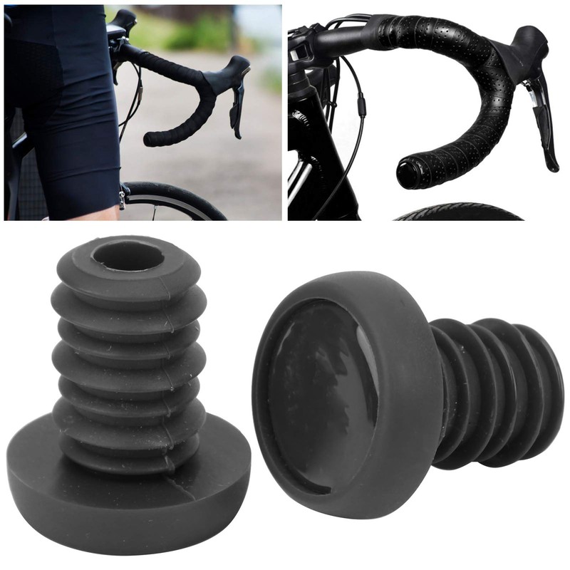 SUNGOOYUE Bicycle Handlebar End Plugs, Bicycle Handlebar Grips Handlebar Ends