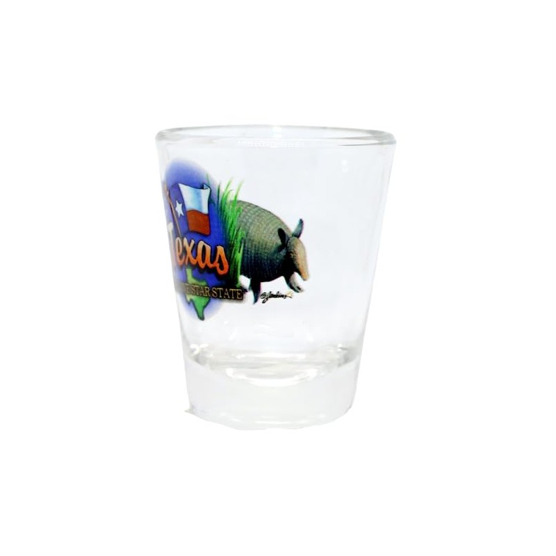 Texas Lone Star State Elements Shot Glass