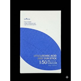 Isntree Hyaluronic Acid Airy Sun Stick 22g (SPF50+) 1 unit / 이즈앤트리 히아루론산 에어리 선스틱 22g(SPF50+) 1개