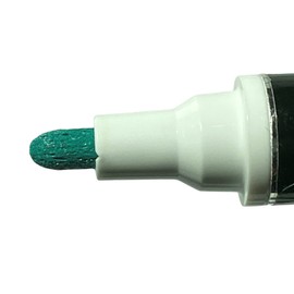 Competitive Advantage Enamel Paint Marker | MPD-15 | MEDIUM - 3 packs | Industrial Grade - 10ml | Multi-Surface | (17) Colors | Non-Toxic | Apiary Friendly (Green)