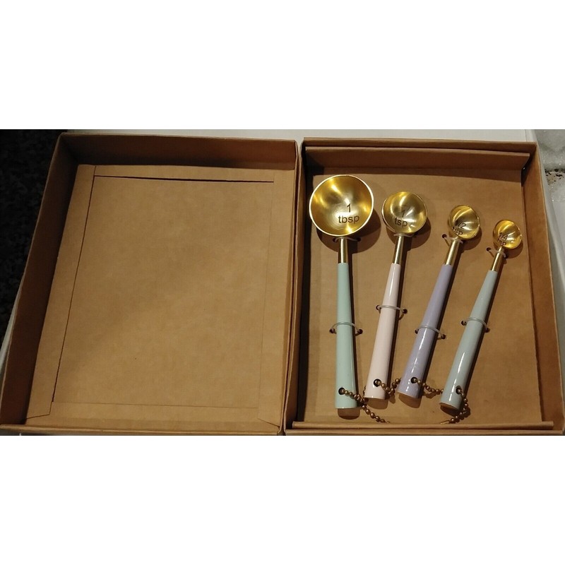 47th & Main 4-Piece Pastel Measuring Spoon Set