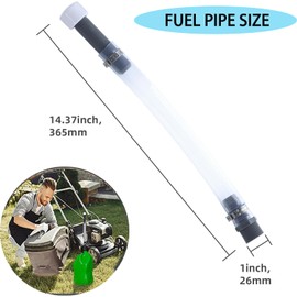 Racing Fuel Filler Jug Hose and Bender, Replacement Fuel Jug Hose Bender, Racing Fuel Jug Cap for VP Racing Fuel Jug