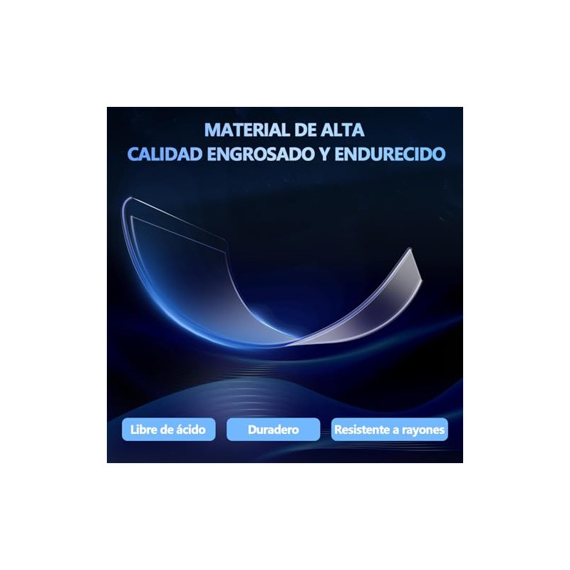 200 hojas Fundas para tarjetas de carga superior de 3