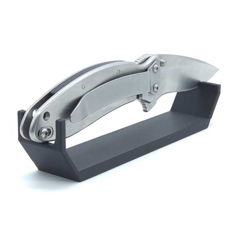 WiLDFi Knife Display Stand Bundle, 3-Pack, Folding & Fixed-Blade Knife