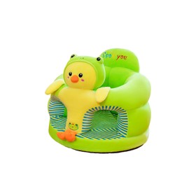 Fortuccai Infant Seat for Babies 3-24 Months, Toddler Back Support Sofa for Sitting Up, Cartoon Animals Baby Chair, Plush Sit Me Up Floor Seat, Soft Seat for Learning to Sit, Feed, Camping (Chicken)